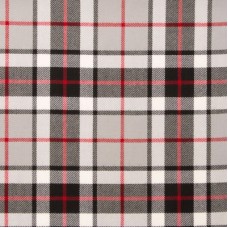 Thomson Grey 10oz Tartan Fabric By The Metre